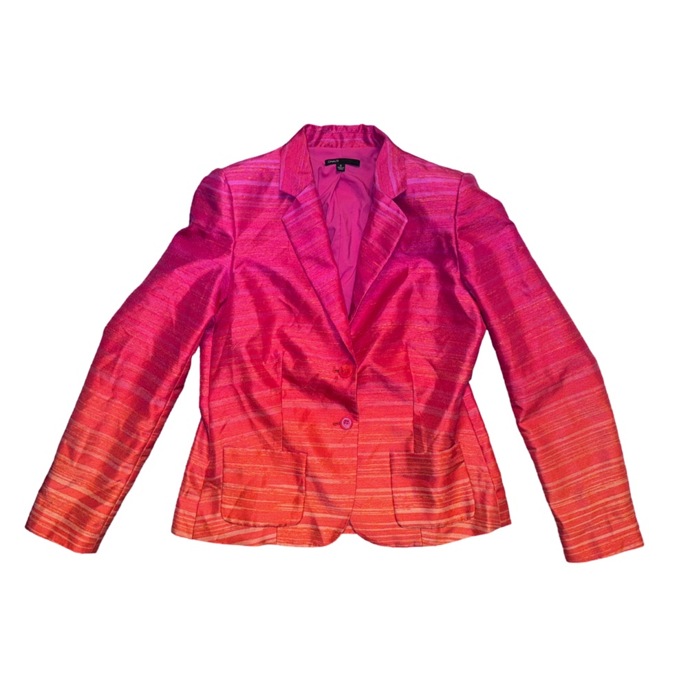 CHAUS Women's Pink Blazer
